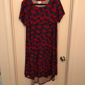 LuLaRoe XL Arrow Carly Dress- Leggings Fabric